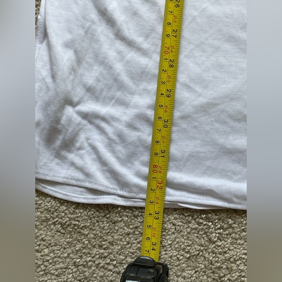 NWT Jones New York Womens Medium Cover Up White Swim - Picture 6 of 7